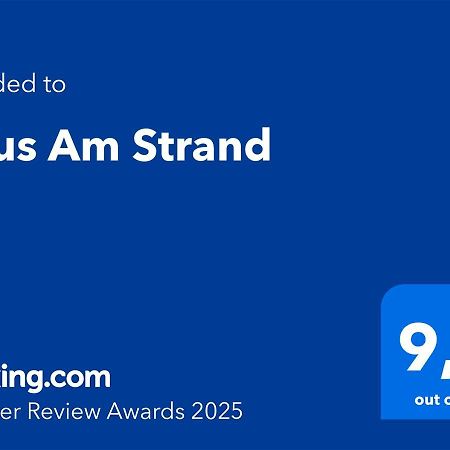 Haus Am Strand يوليوسروه المظهر الخارجي الصورة